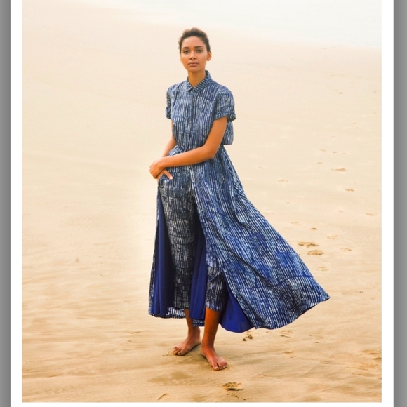 Banana Republic Dresses & Skirts - NWT Banana Republic X Piece & Co Silk T-shirt Maxi Dress.